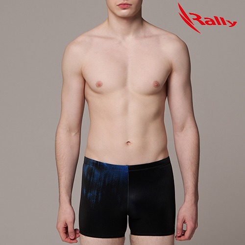 [랠리] OSMQ670 남성 사각 수영복 블루(BLU)