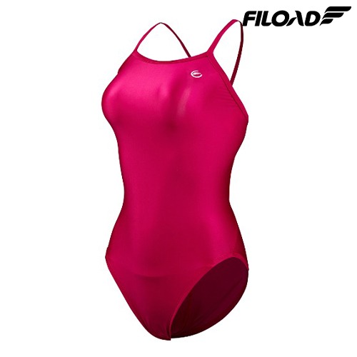 [필로드] FLCE-0011 여성 모던 원피스 수영복 로즈 ROS