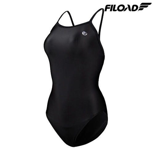 [필로드] FLCE-005 여성 모던 원피스 수영복 블랙 BLK