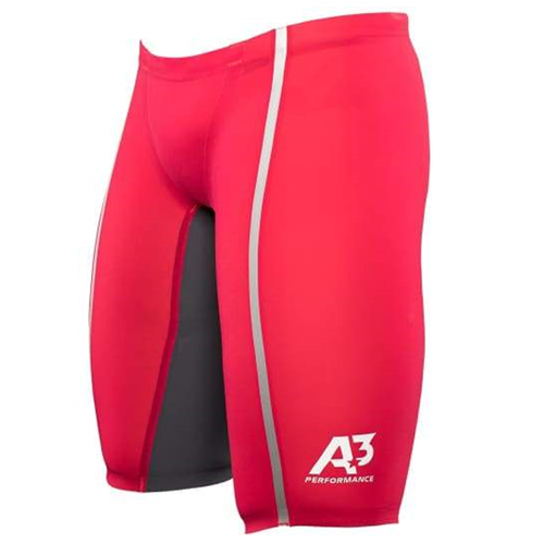 [A3] 남성 5부 대회용 수영복 (A3XVJ) 레드색상